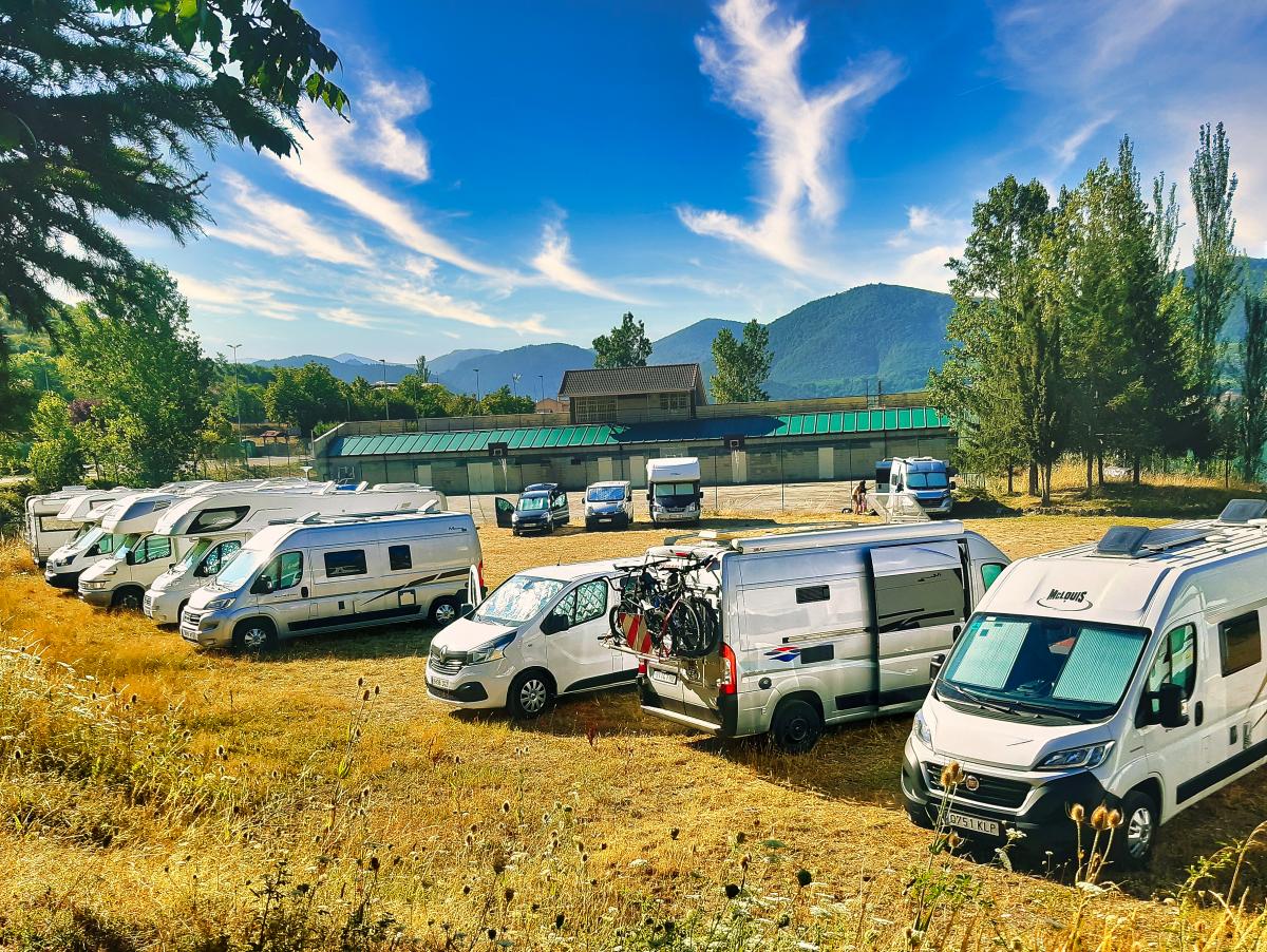 Parking autocaravanas León, Cerrado y seguro