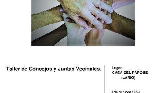 Taller de Concejos y Juntas Vecinales.