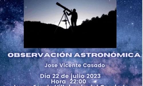 Observación astronómica.