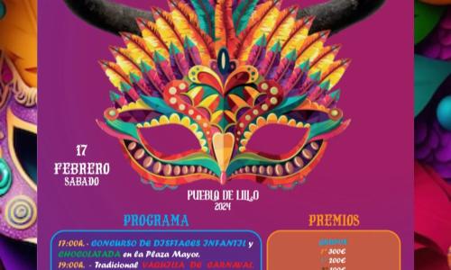 Carnaval Puebla de Lillo 2024.