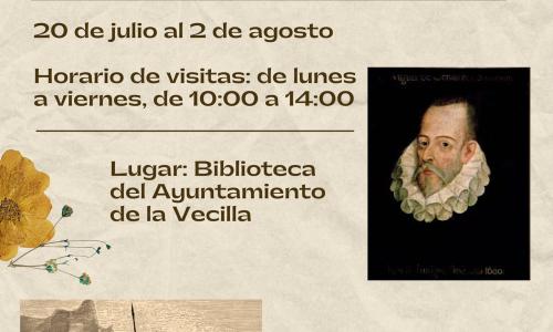 Exposición homenaje a Cervantes.