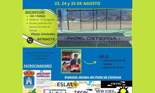 Torneo de padel.