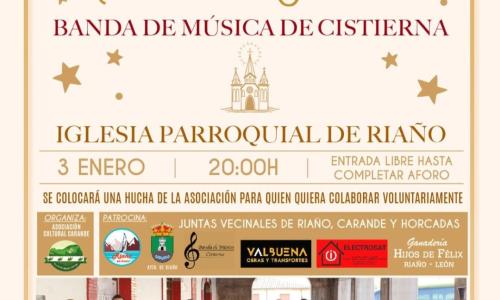 Concierto Año Nuevo en Riaño.