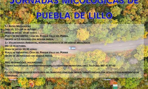 Jornadas micológicas de Puebla de Lillo.