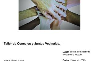 Taller de concejos y juntas vecinales.0