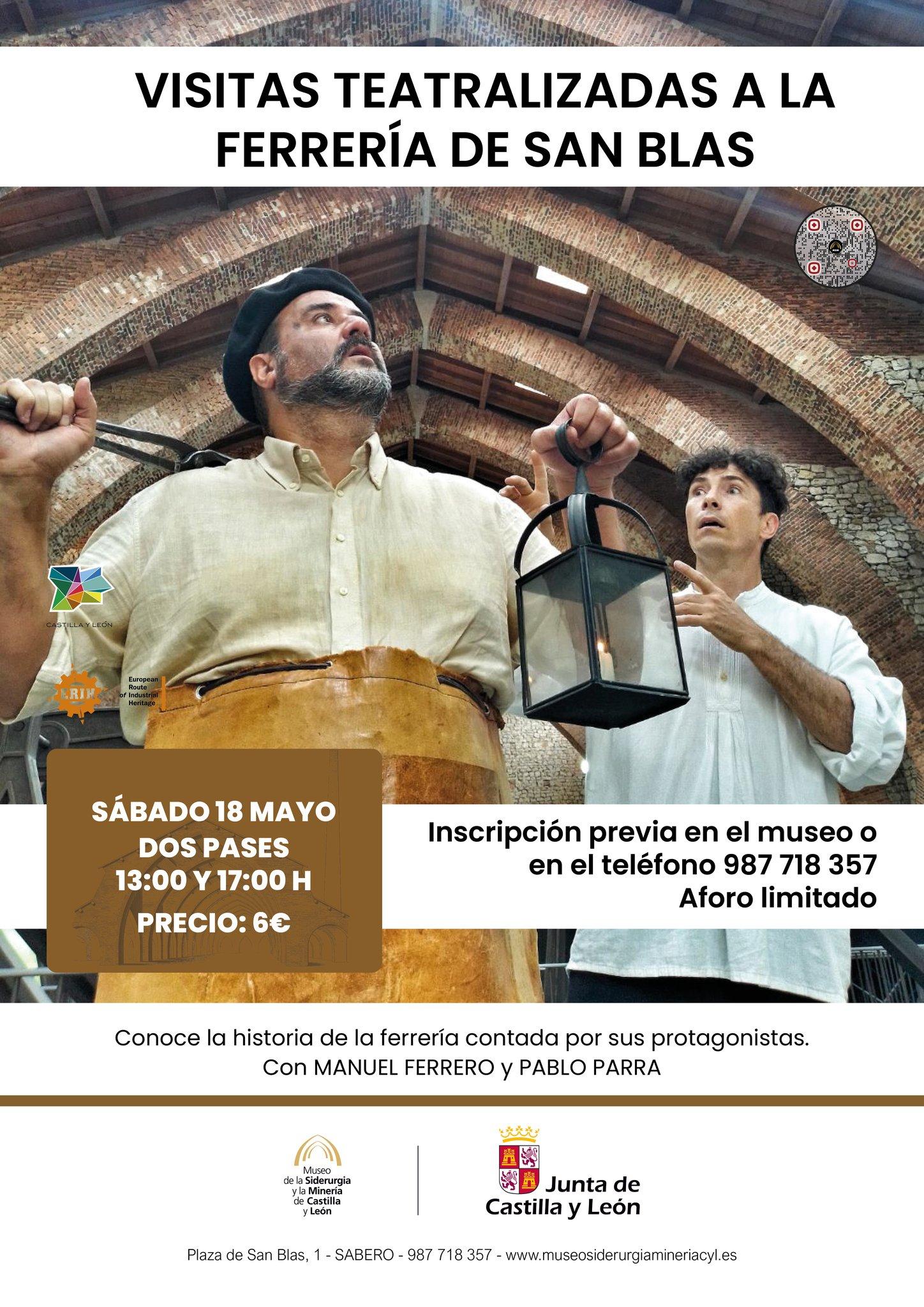 Visitas teatralizadas a la Ferrería de San Blas.0