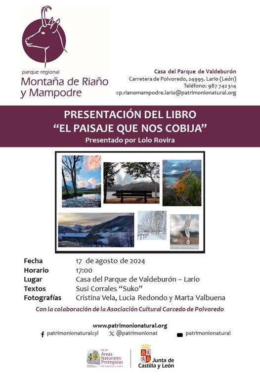 Presentación del libro "El paisaje que nos cobija".0